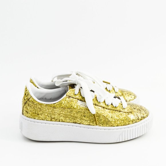 Puma Basket Platform Sneaker #175-69 - Picture 3 of 5